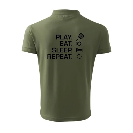 Play eat sleep repeat padel