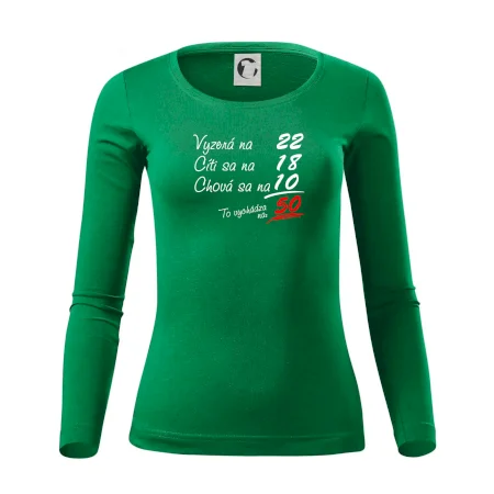 Vyzerá, cíti sa, chová sa - 50 rokov