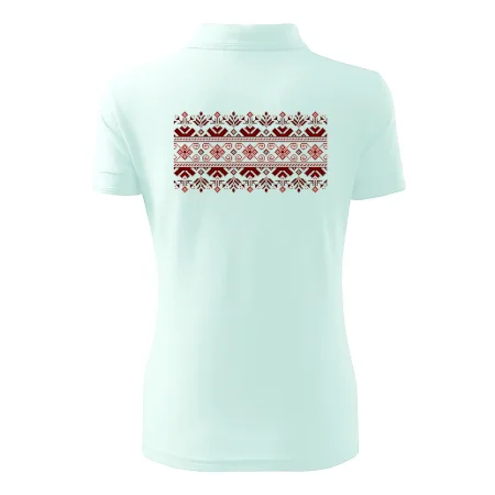 Ukrajinský vzor - červený