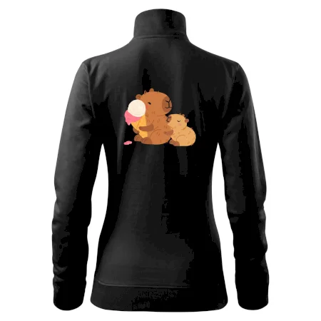 Kapybara so zmrzlinou