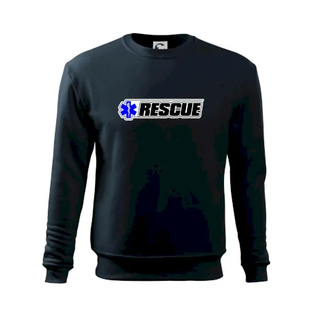 Záchranár rescue kríž modrý