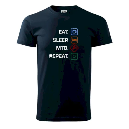 Eat sleep MTB repeat