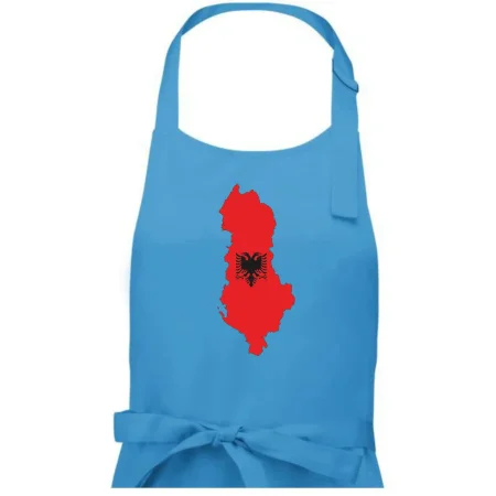 Albánsko mapa a znak