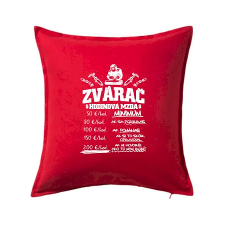 Hodinová mzda zvárač