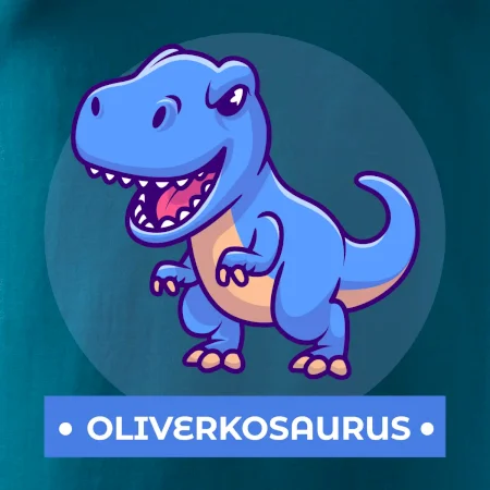 Dinosaurie mená - modrý dinosaurus