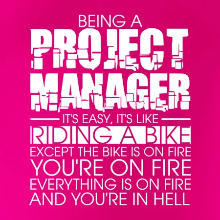 Being A Project Manager - bike