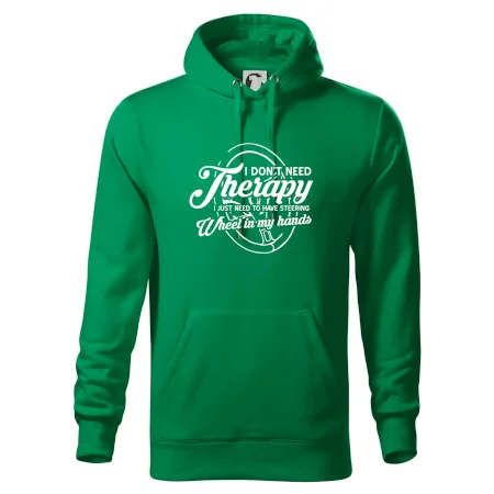 Okrúhly nápis -  I don't need therapy wheel in my hands