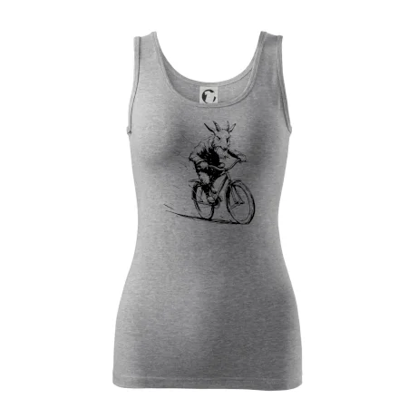 Drsný cap na bicykli