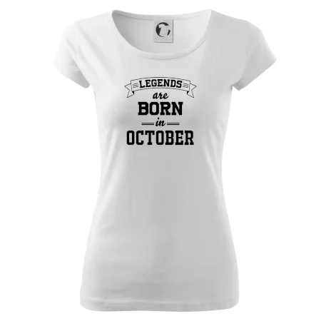 Legends are born in October