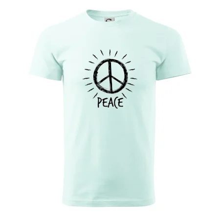 Peace symbol čiernobiely