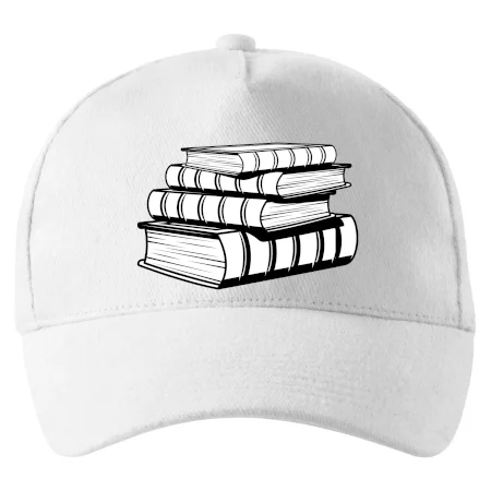 Knihy čiernobiele na sebe