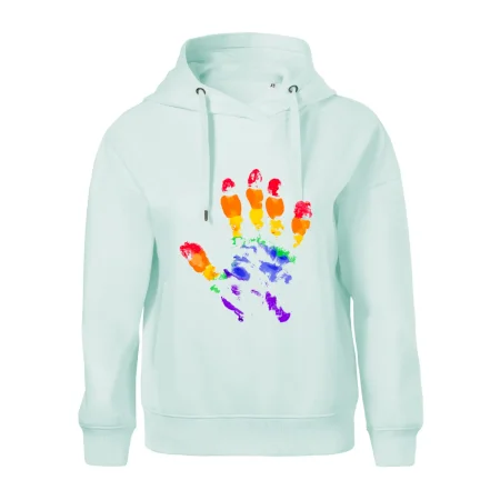 LGBT hand print