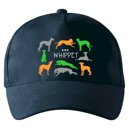 Whippet farebný
