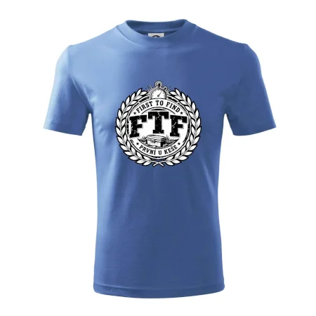 FTF prvý pri keške – víťazný odznak