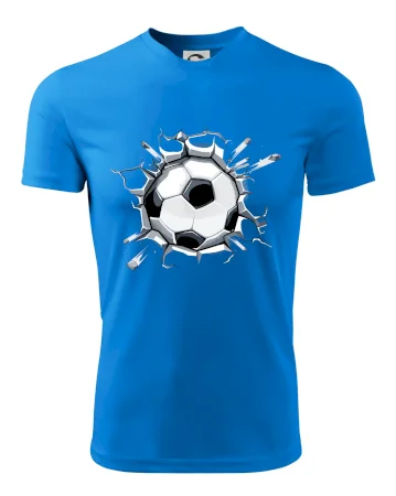 Futbalová lopta v triku