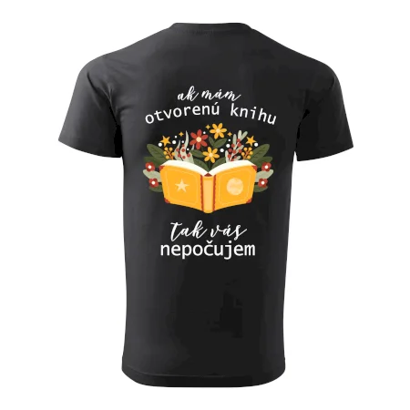 Ak mám otvorenú knihu, tak vás nepočujem