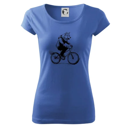 Vlk na bicykli