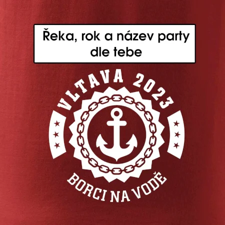 K vode - kotva (vlastný nápis)