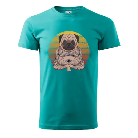 Yoga meditace - pug