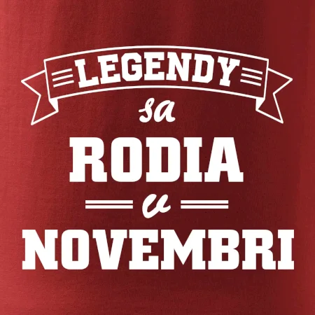 Legendy sa rodia v novembri