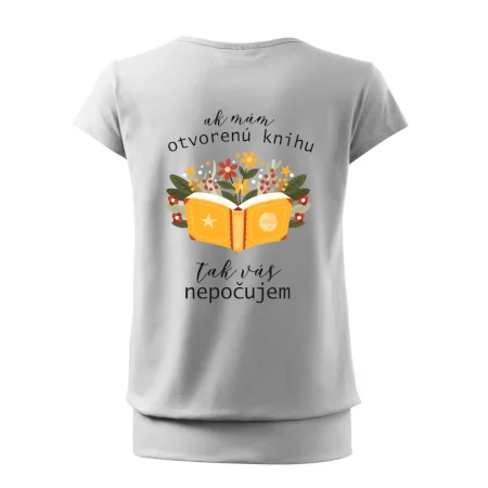 Ak mám otvorenú knihu, tak vás nepočujem