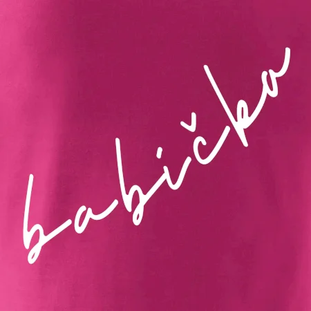 Mikina babička s menami detí