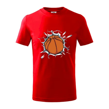 Basketbal lopta v triku