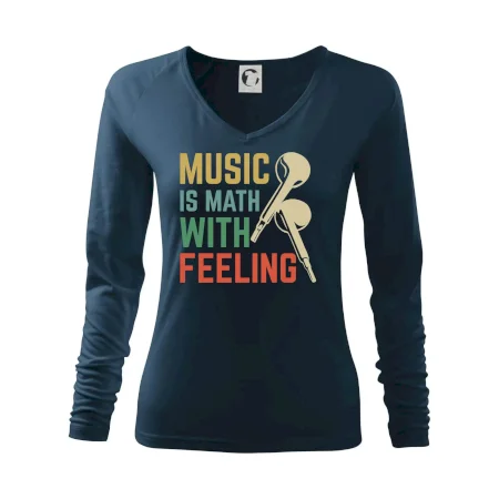 Music is math with feeling