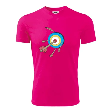 Šípy vo farebnom terči