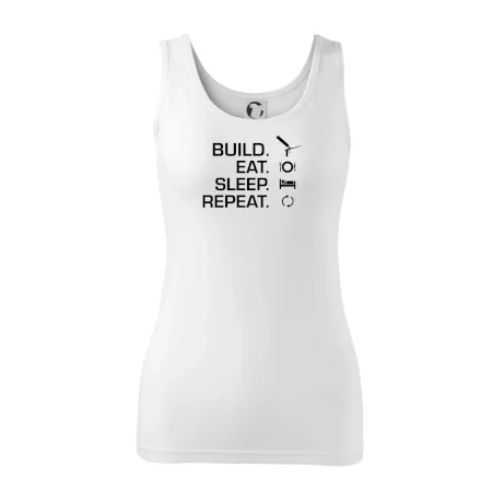 Build eat sleep repeat - montážna pena