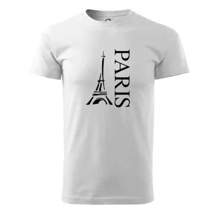 Paris nápis Eiffelovka na výšku