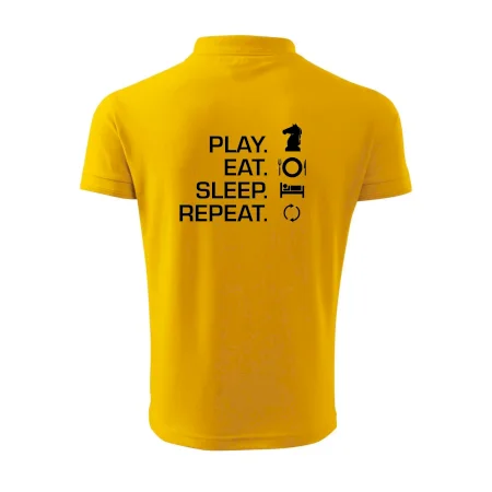 Eat sleep play - šach