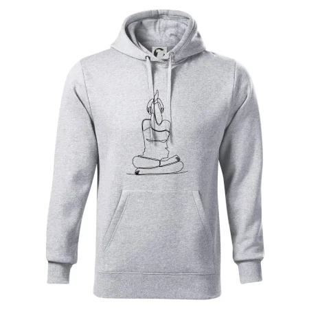 Jóga v sede jedným ťahom