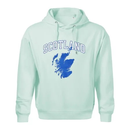 Scotland nápis s mapou