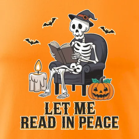 Let me read in peace