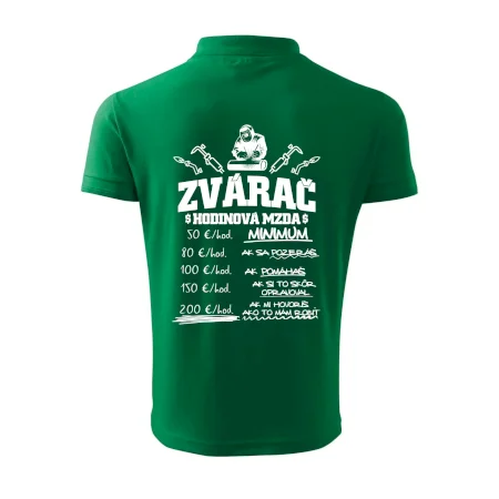 Hodinová mzda zvárač