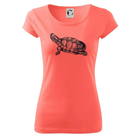 Ceruzkou kreslená korytnačka