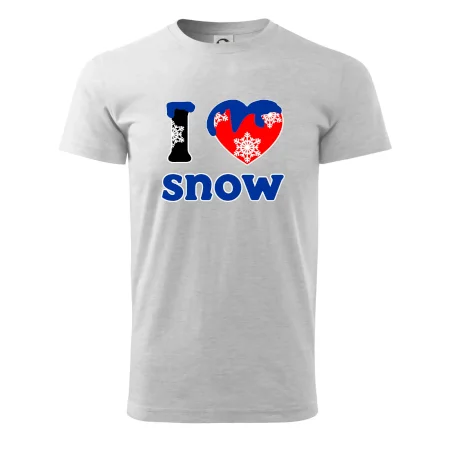 I love snow
