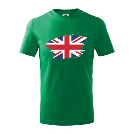 Britská vlajka roztrhaná