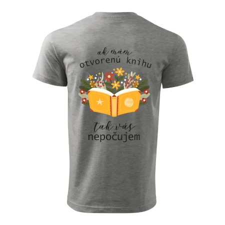 Ak mám otvorenú knihu, tak vás nepočujem