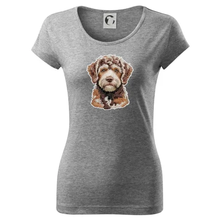 Lagotto romagnolo vyšívaná hlava