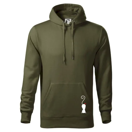 Zamilovaná mačka ležiaca