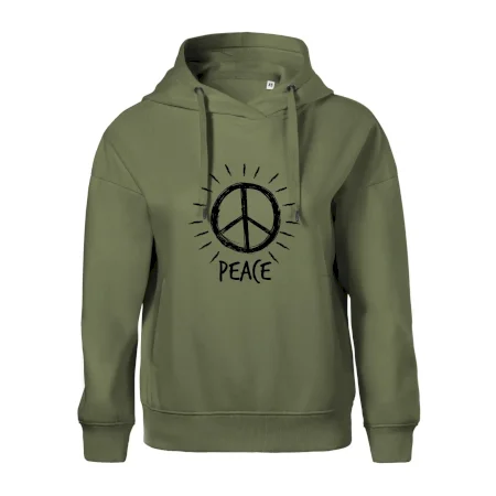 Peace symbol čiernobiely