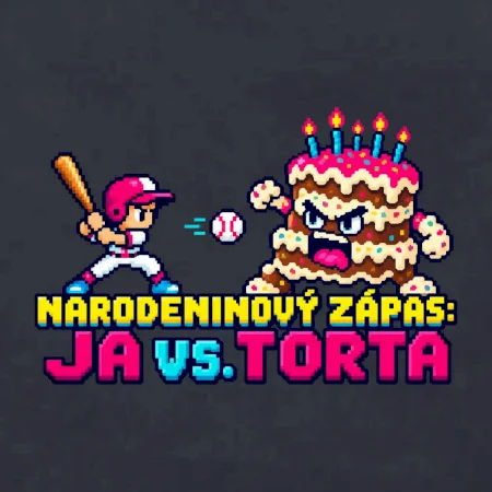 Narodeninový zápas ja proti torte