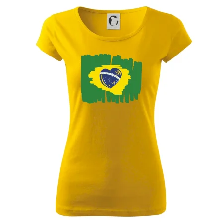 Brazília vlajka srdca