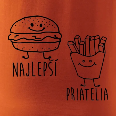 Najlepší priatelia - Hamburger a hranolčeky