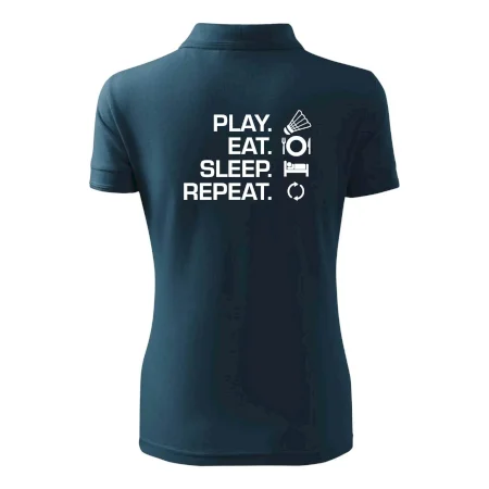 Play Eat Sleep Repeat badminton