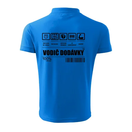 Čiarový kód - Vodič dodávky
