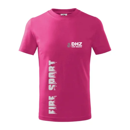 DHZ REFLEXNÉ (oheň, firesport, názov zboru - vlastný nápis)
