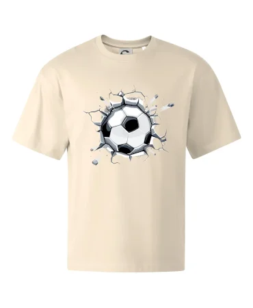 Futbalová lopta v triku
